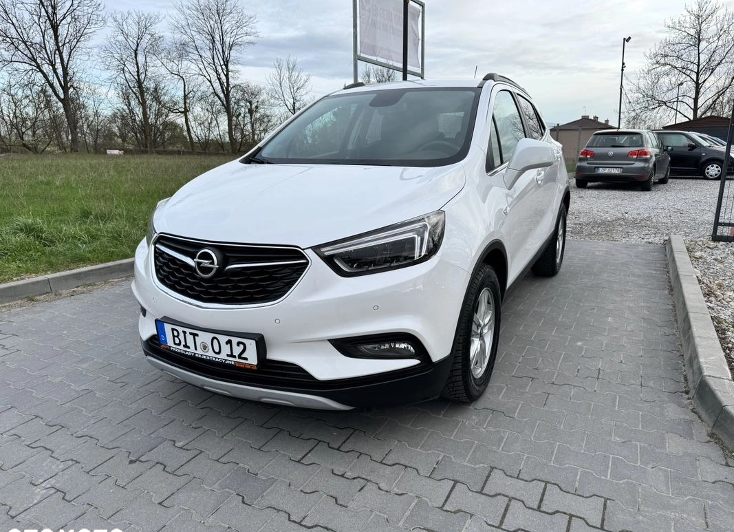 Opel Mokka cena 53900 przebieg: 190000, rok produkcji 2017 z Mieszkowice małe 781